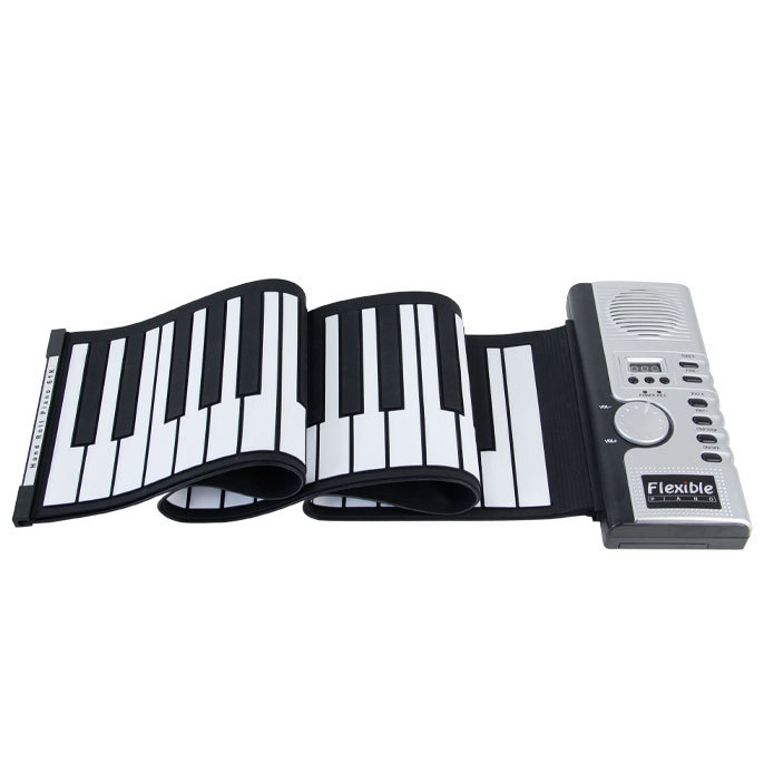 Цифровое гибкое Roll-Up midi пианино, 61 клавиша 8290р. 100% качество. Заказать!